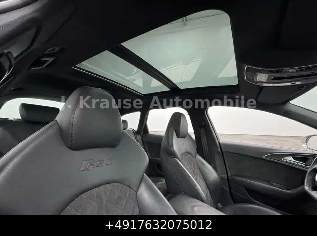 Audi RS6 Avant 4.0 TFSI Pano LED Keyl. 21Z 2.Hd 10/2013-photo-28
