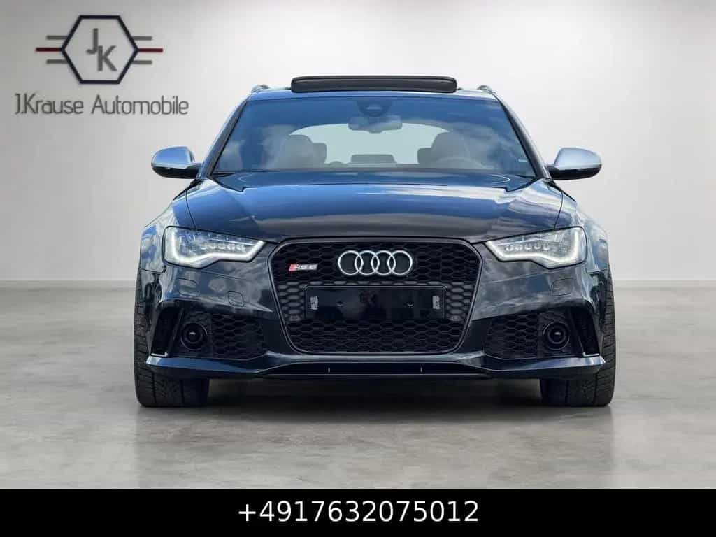Audi RS6 Avant 4.0 TFSI Pano LED Keyl. 21Z 2.Hd 10/2013-photo-4