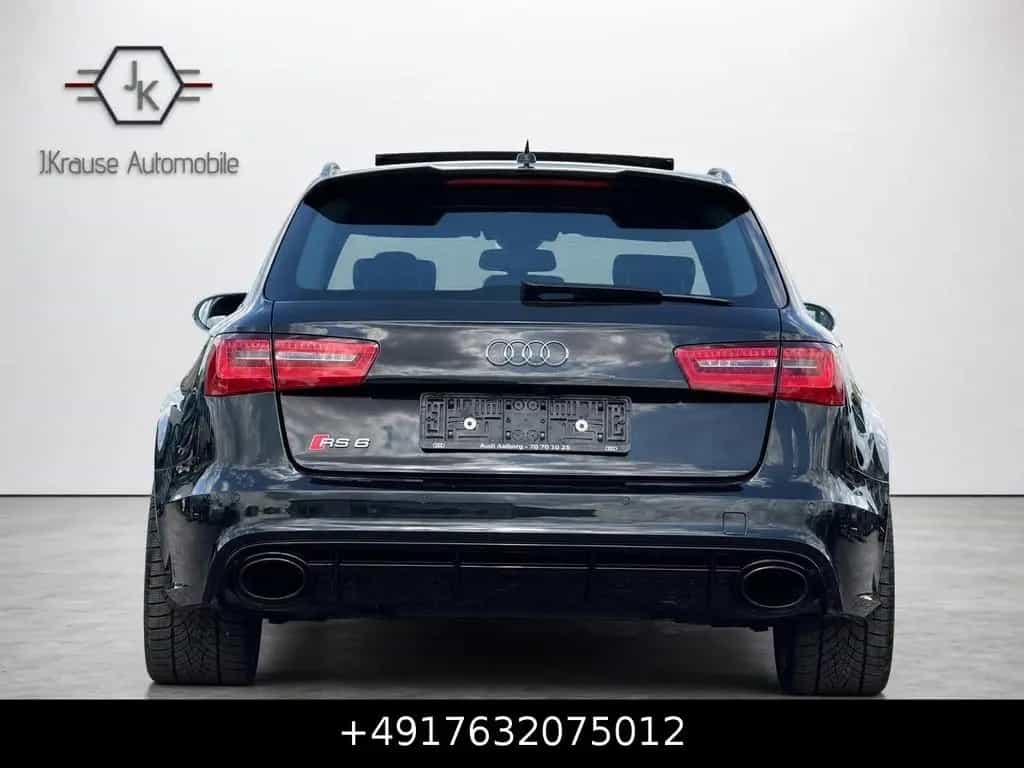 Audi RS6 Avant 4.0 TFSI Pano LED Keyl. 21Z 2.Hd 10/2013-photo-9