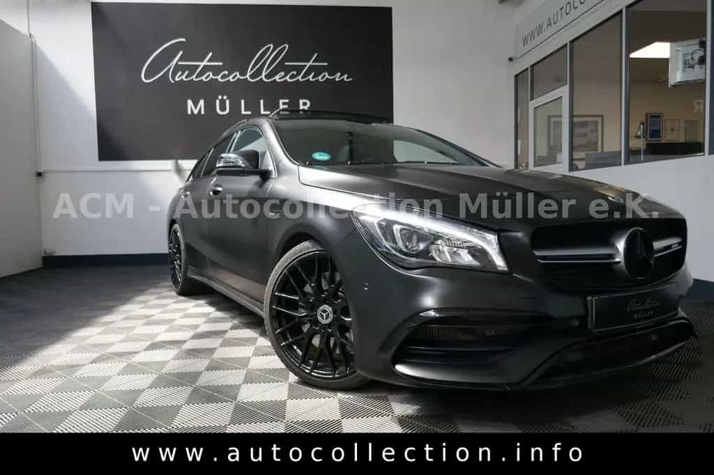 Mercedes-Benz CLA 45 AMG Shooting Brake 4Drive*2.Hand*Pano*LED 08/2018-photo-4