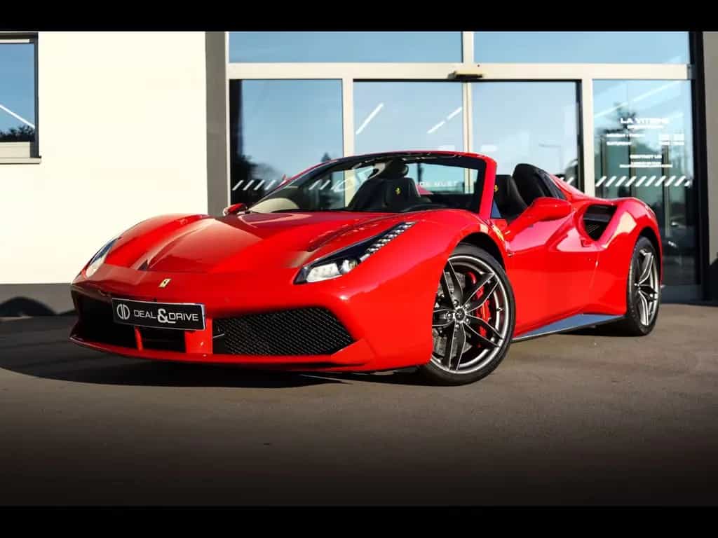 Ferrari 488 Spider °FRENCH REGIST°CARBON°PPF°KAM 2x°LIFT 01/2017-photo-0