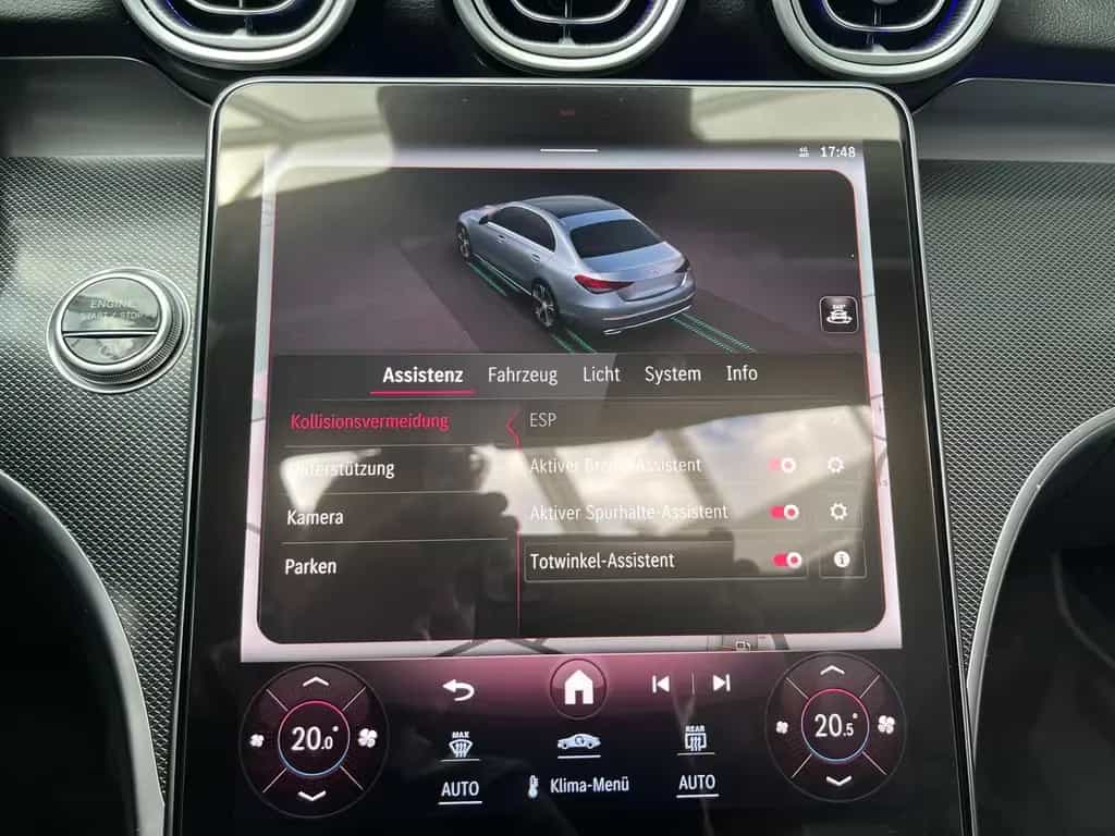Mercedes-Benz 200 C C200 Avantgarde Pano Night CarPlay Kamera DAB 07/2022-photo-17