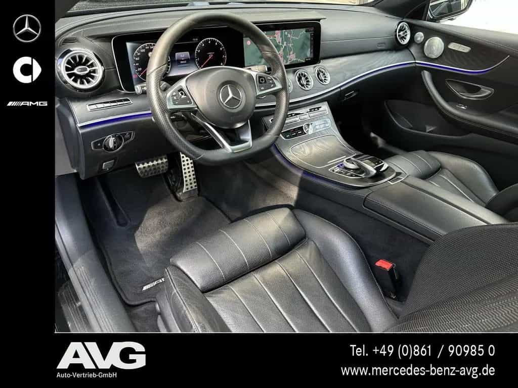 Mercedes-Benz E 200 Coupé AMG Widescr Pano Burm SitzKlima 360° 03/2018-photo-10