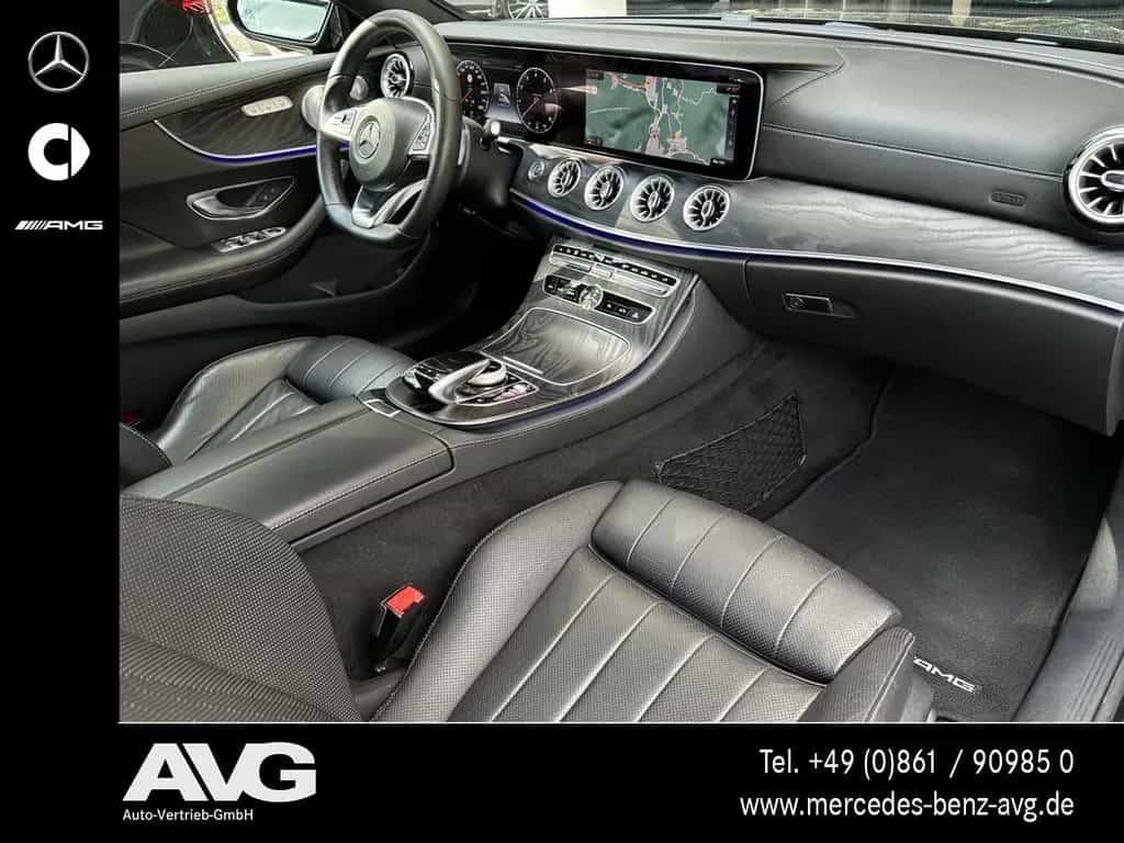 Mercedes-Benz E 200 Coupé AMG Widescr Pano Burm SitzKlima 360° 03/2018-photo-11