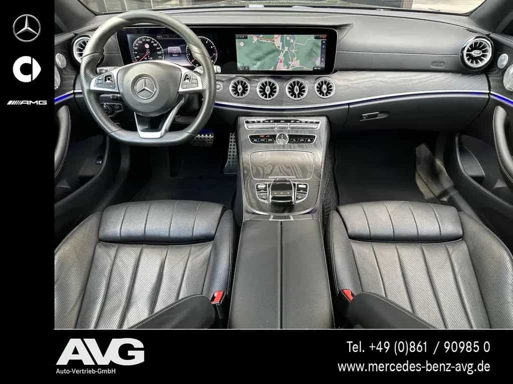 Mercedes-Benz E 200 Coupé AMG Widescr Pano Burm SitzKlima 360° 03/2018-photo-12