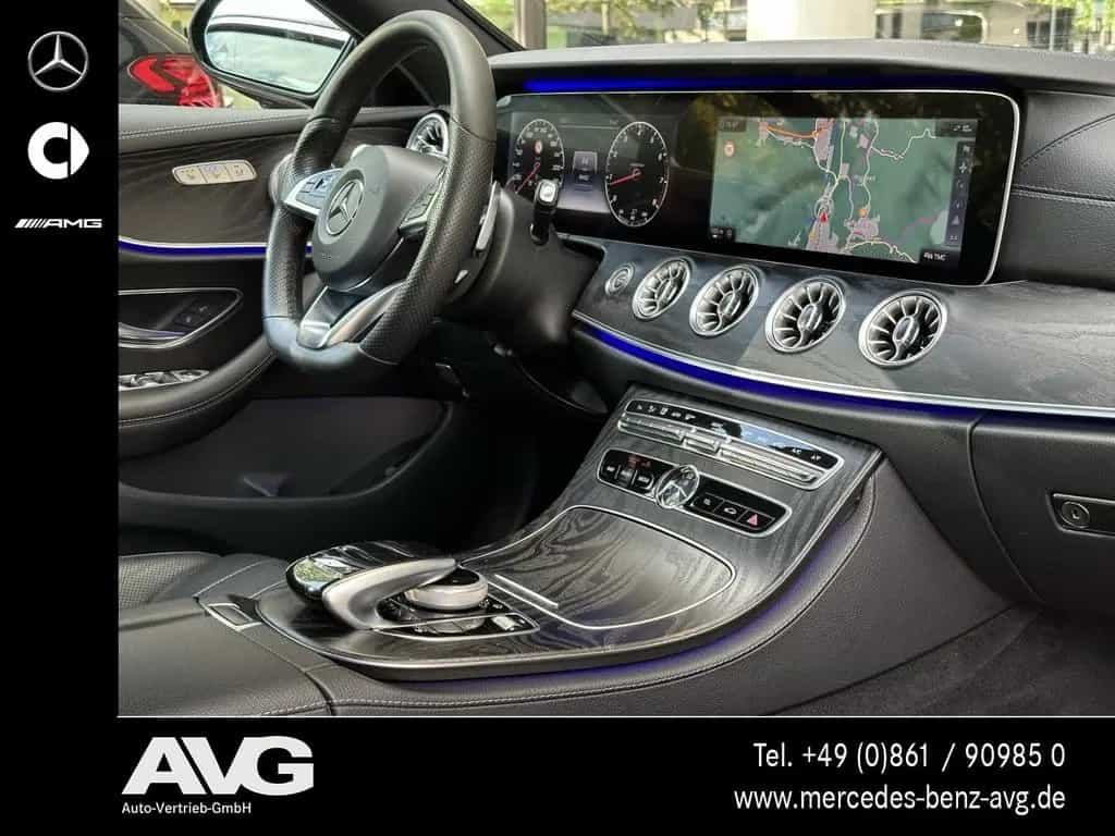 Mercedes-Benz E 200 Coupé AMG Widescr Pano Burm SitzKlima 360° 03/2018-photo-22