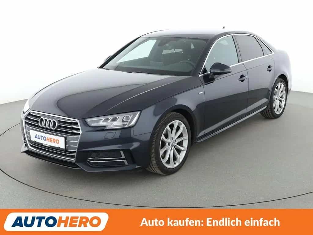 Audi A4 2.0 TFSI ultra Sport S-Line Aut.*NAV*TEMP*CAM 07/2018-photo-0