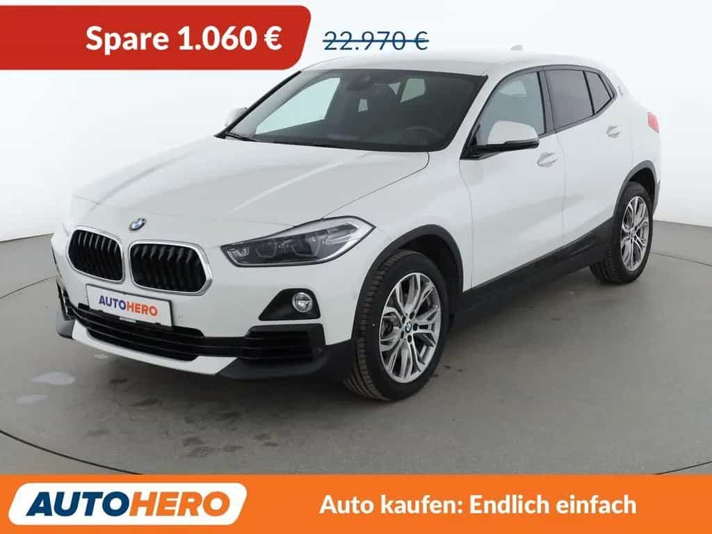 BMW X2 sDrive 18i Advantage Plus Aut.*NAVI*LED*TEMPO 10/2019-photo-0