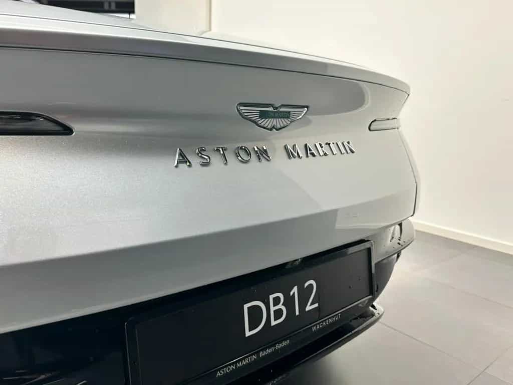 Aston Martin DB12 Volante -Titanium Silver -Havana Interieur null-photo-3