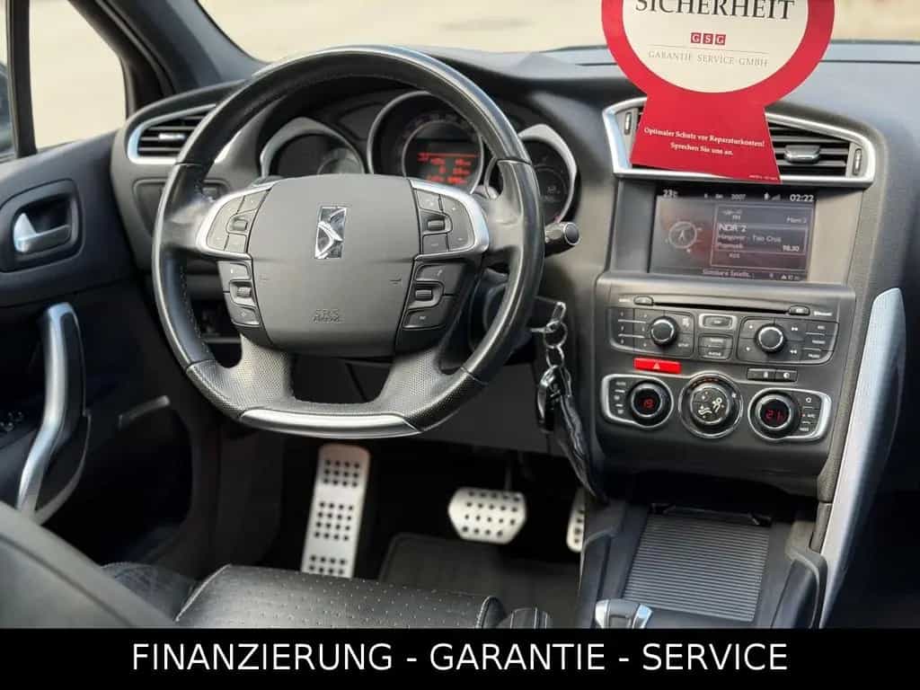 Citroën DS4 AUTOMATIC/LEDER/SCHECKHEFT/ALU/MASSAGE/ 05/2012-photo-6