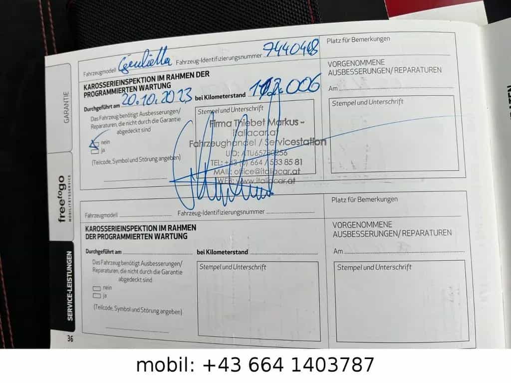 Alfa Romeo Giulietta Super 1.6 JTD Aut./Eu6/Co103 09/2016-photo-21