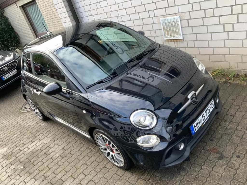 Abarth 595 Automatik LederCognac/NaviU-Connect 09/2017-photo-18
