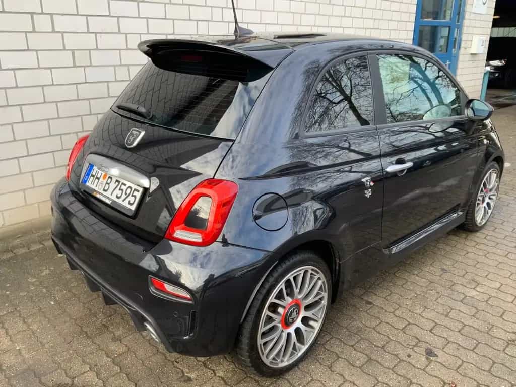 Abarth 595 Automatik LederCognac/NaviU-Connect 09/2017-photo-2