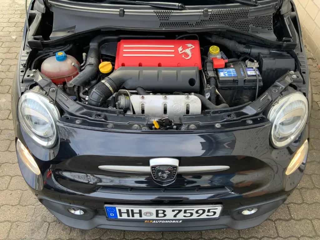 Abarth 595 Automatik LederCognac/NaviU-Connect 09/2017-photo-7