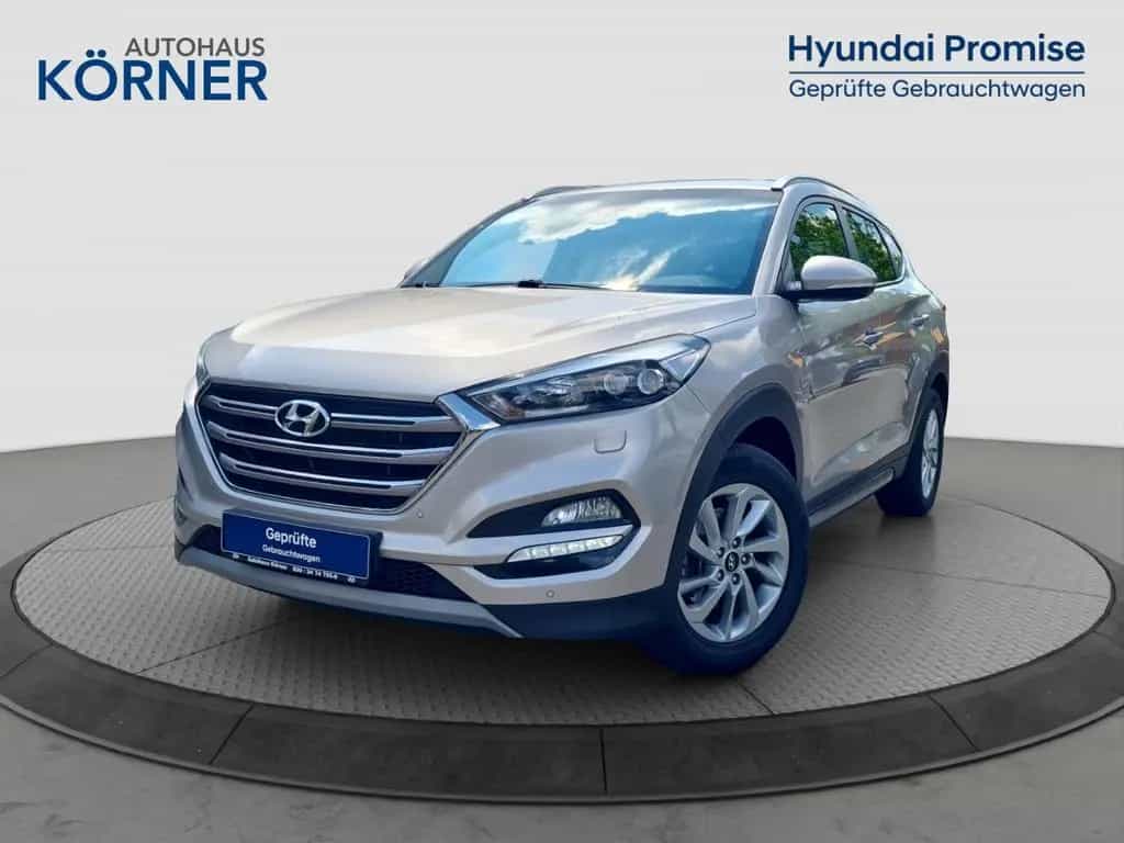 Hyundai TUCSON STYLE 1.6 T-GDi *NAVI*CAM*SITZHZG*SPURASS 12/2016-photo-1