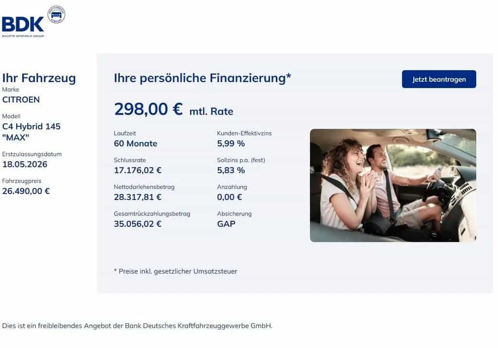 Citroën C4 MAX +VOLLAUSSTATTUNG+ +C4 Dëal+ 05/2026-photo-3