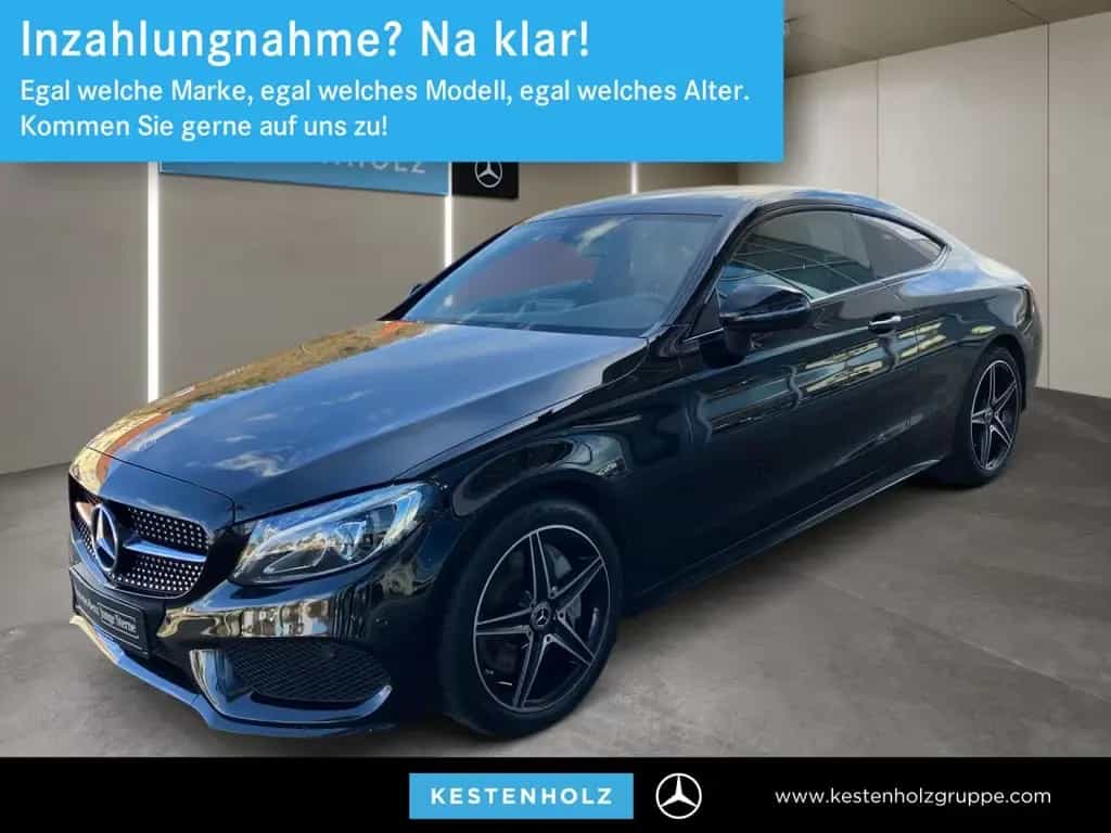 Mercedes-Benz C 250 Coupé AMG+NIGHT+NAVI+SHZ+TOTWNKL+AMBIENTE 04/2017-photo-0