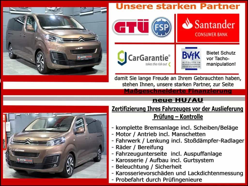 Citroën Jumpy Blue-HDI Shine XL / Maxi Lang / AHK / Voll 03/2019-photo-2