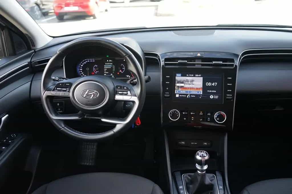 Hyundai TUCSON 1.6 T-GDI Klima Kamera DAB Tempomat USB 08/2021-photo-9