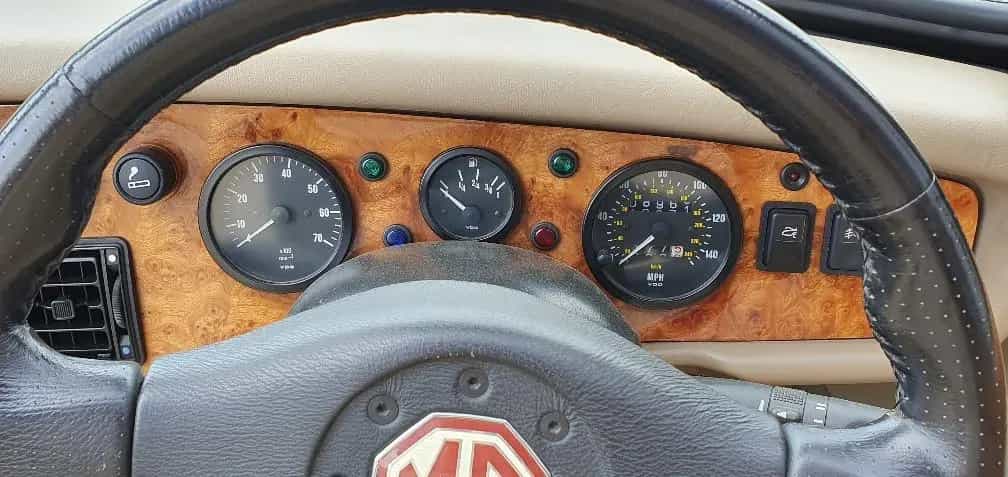 MG Other Andere RV8 Rover Roadster Grün / Beige 03/1996-photo-19