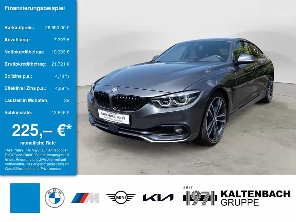 BMW 420 Gran Coupé 420 Gran Coupe Sport Line FACEL. HUD LED ACC SHZ 04/2020-photo-0
