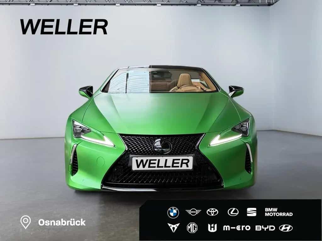 Lexus LC 500 Cabrio*Perform-Paket*Folier. kryptongrün* 11/2020-photo-1