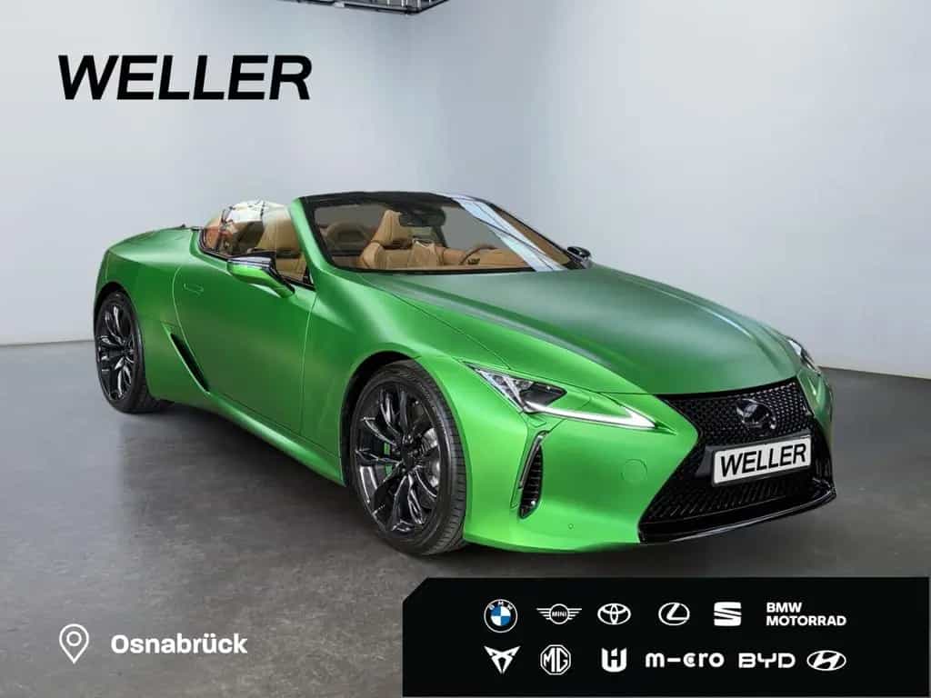 Lexus LC 500 Cabrio*Perform-Paket*Folier. kryptongrün* 11/2020-photo-3