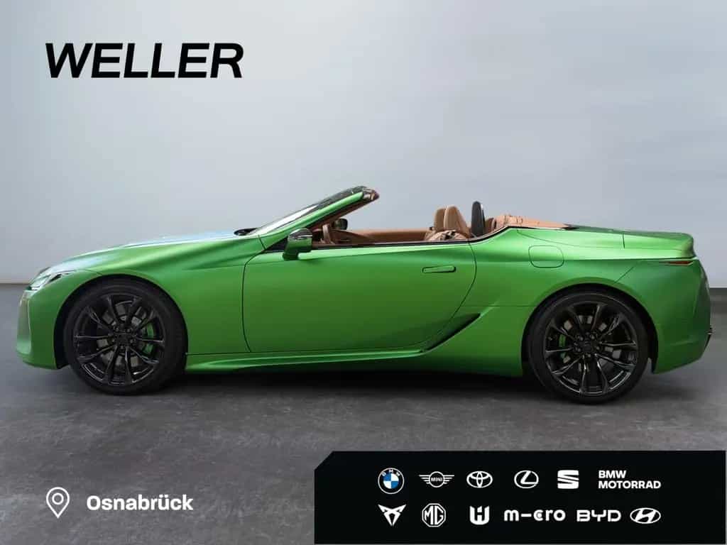 Lexus LC 500 Cabrio*Perform-Paket*Folier. kryptongrün* 11/2020-photo-4