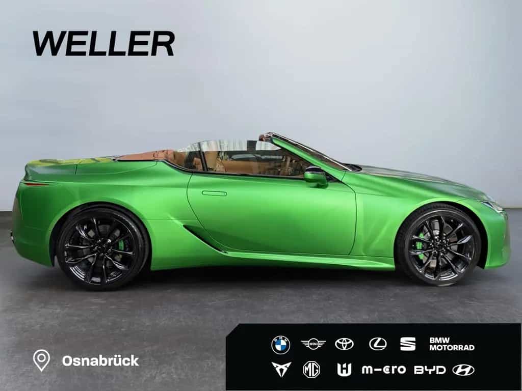Lexus LC 500 Cabrio*Perform-Paket*Folier. kryptongrün* 11/2020-photo-9