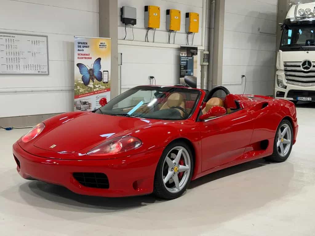 Ferrari 360 Spider F1 Technik + Optik PERFEKT 09/2001-photo-21