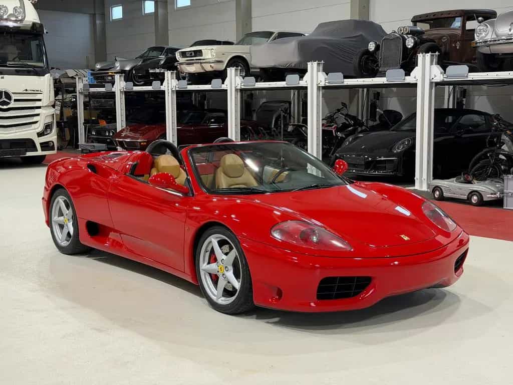 Ferrari 360 Spider F1 Technik + Optik PERFEKT 09/2001-photo-23