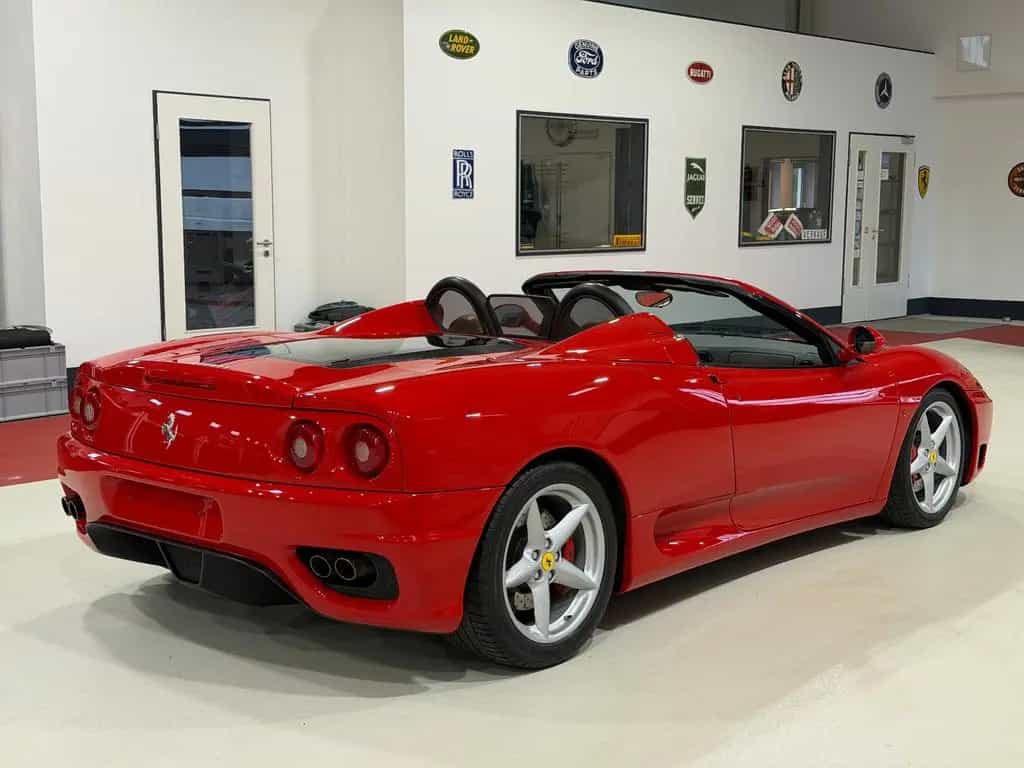 Ferrari 360 Spider F1 Technik + Optik PERFEKT 09/2001-photo-25