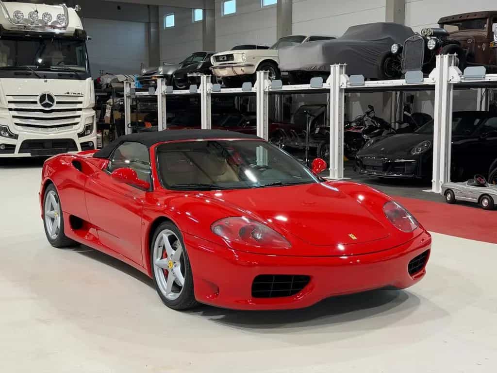 Ferrari 360 Spider F1 Technik + Optik PERFEKT 09/2001-photo-2