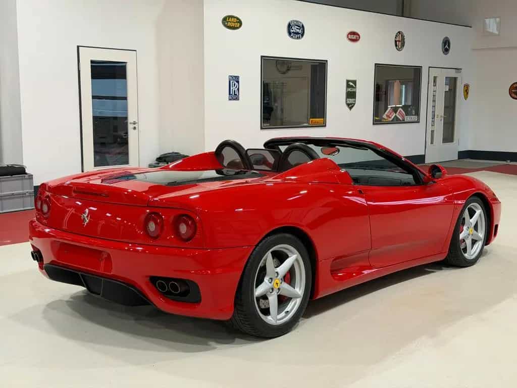 Ferrari 360 Spider F1 Technik + Optik PERFEKT 09/2001-photo-25