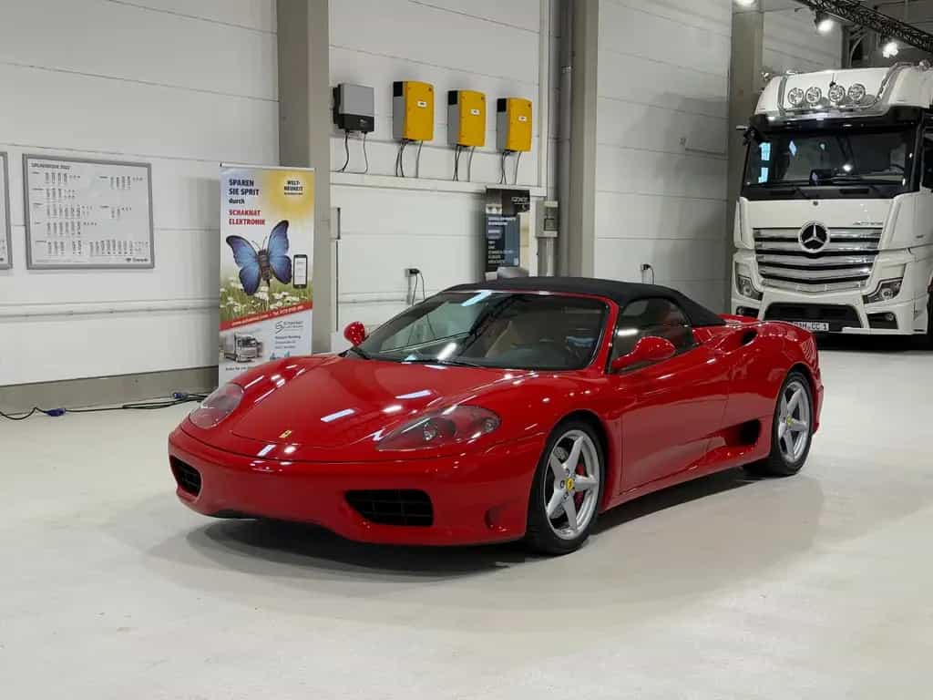 Ferrari 360 Spider F1 Technik + Optik PERFEKT 09/2001-photo-0