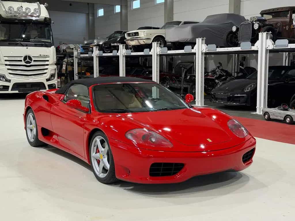 Ferrari 360 Spider F1 Technik + Optik PERFEKT 09/2001-photo-2