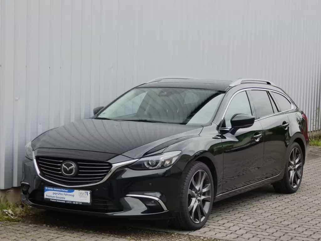 Mazda 6 Kombi Nakama Intense-Klima-Leder-Navi-LED-AHK 10/2016-photo-0