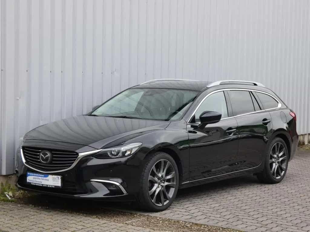 Mazda 6 Kombi Nakama Intense-Klima-Leder-Navi-LED-AHK 10/2016-photo-1
