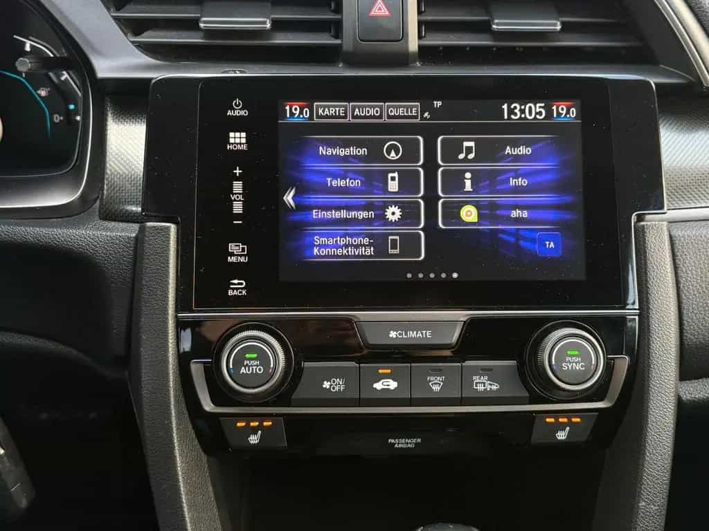 Honda Civic Lim. 5-trg.Elegance,Automatik,Navi,8-Fach 05/2018-photo-24