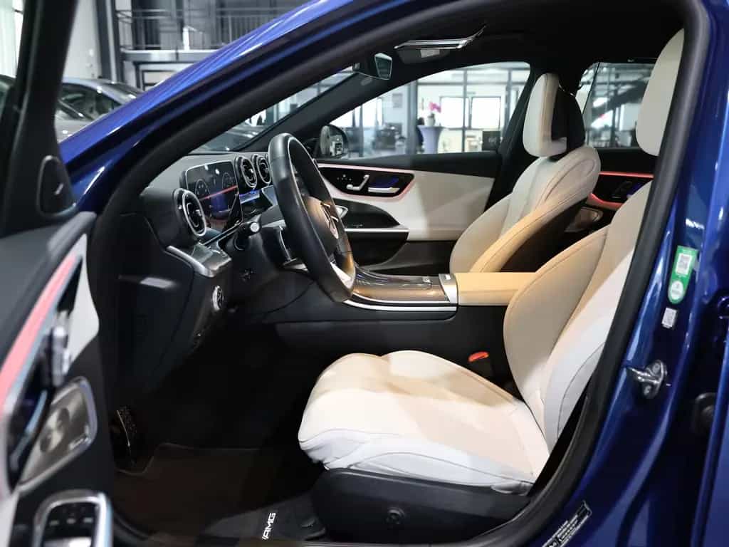 Mercedes-Benz C 220 d LIMOUSINE AMG-LINE SPORT / BLUE & BEIGE 10/2023-photo-13