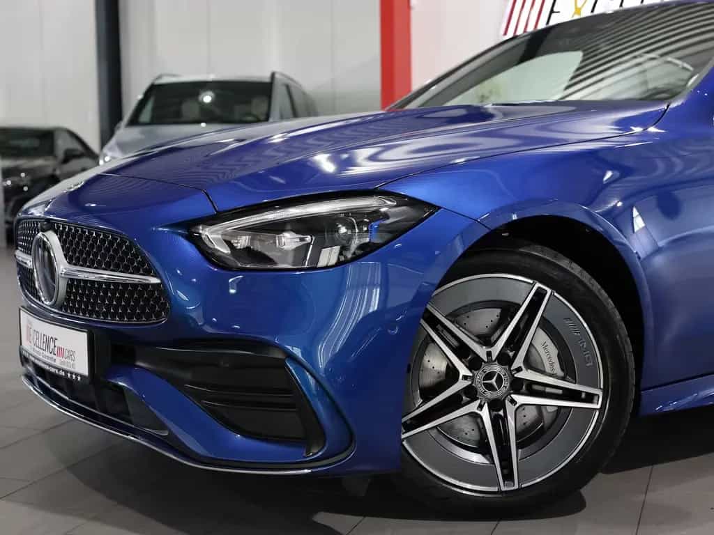 Mercedes-Benz C 220 d LIMOUSINE AMG-LINE SPORT / BLUE & BEIGE 10/2023-photo-5
