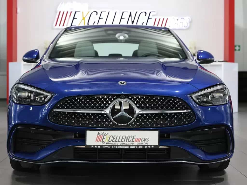 Mercedes-Benz C 220 d LIMOUSINE AMG-LINE SPORT / BLUE & BEIGE 10/2023-photo-6