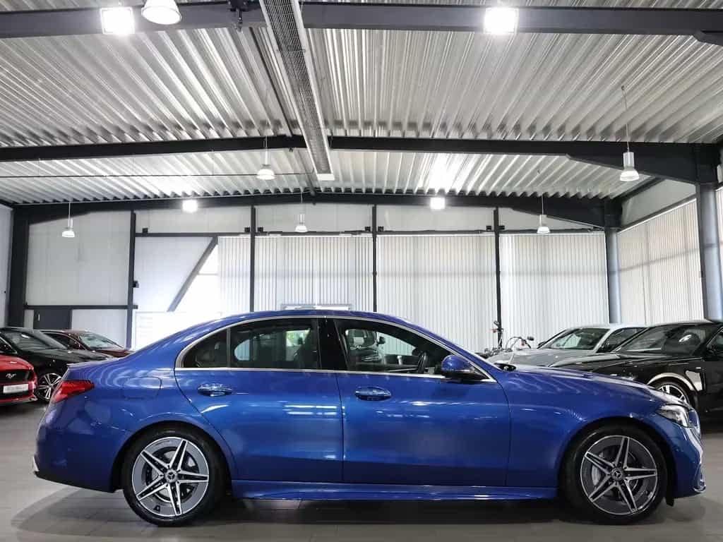 Mercedes-Benz C 220 d LIMOUSINE AMG-LINE SPORT / BLUE & BEIGE 10/2023-photo-8