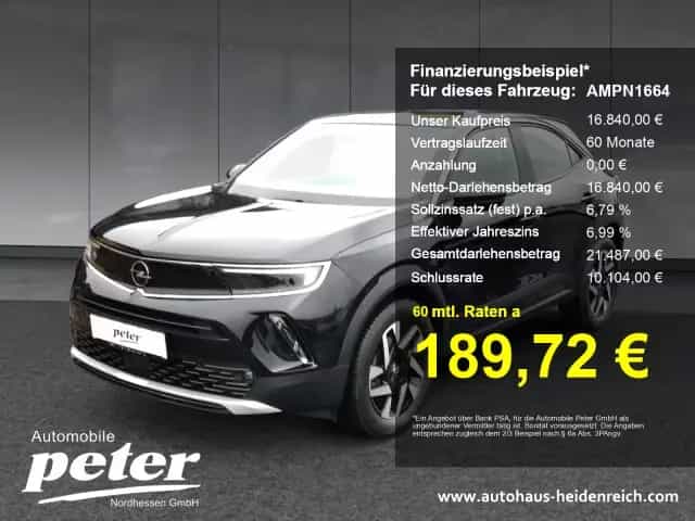 Opel Mokka 1.2 Turbo Elegance Klimaautomatk Sitzheizu 03/2022-photo-0