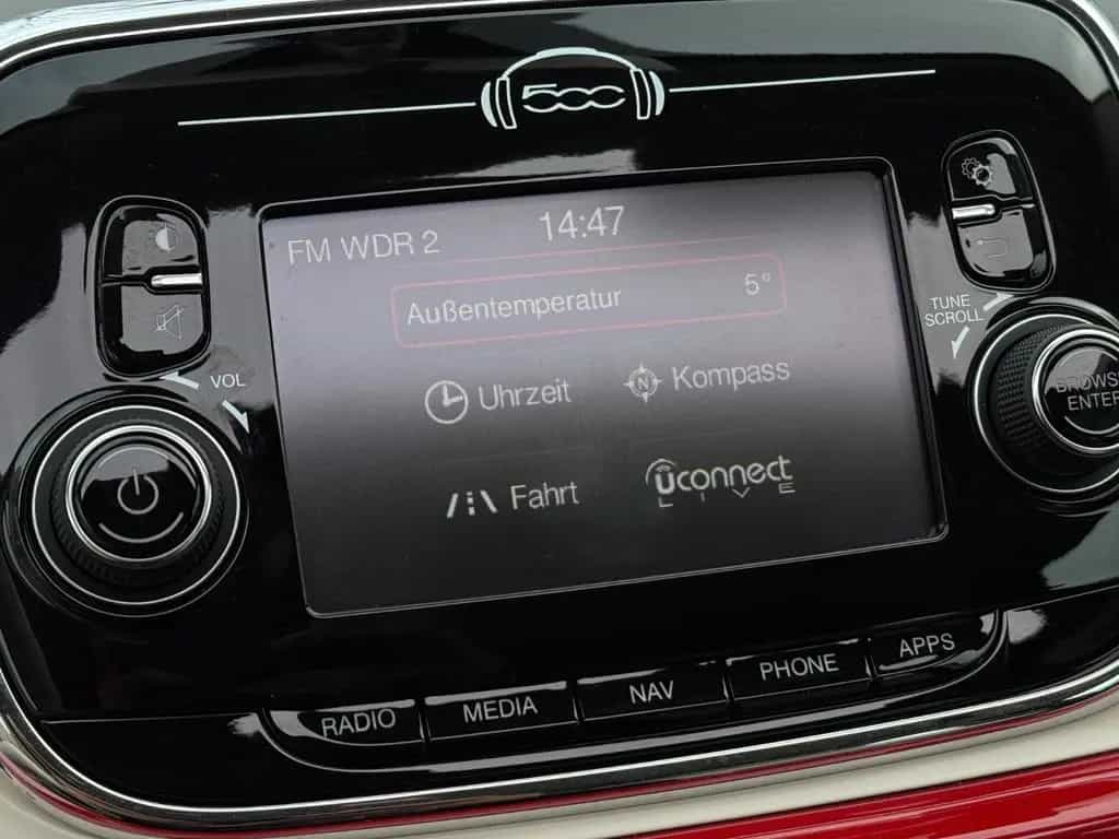 Fiat 500C 500 C Lounge Navi*Isofix*UConnect*Einparkhilfe* 02/2016-photo-37