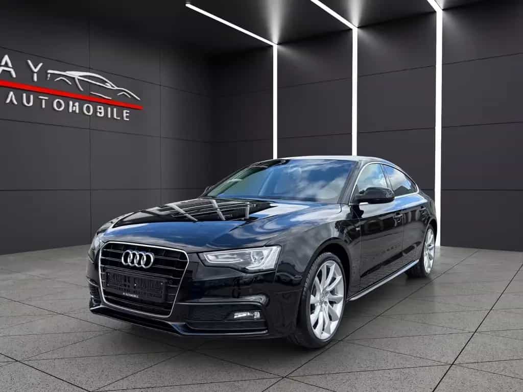 Audi A5 Sportback S-Line/XENON/KLIMA/AHK/TEMP 10/2016-photo-0