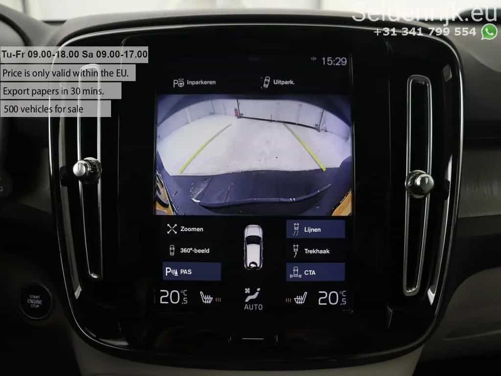 Volvo XC40 2.0 T4 Inscription | panorama dach | Leder 10/2018-photo-12