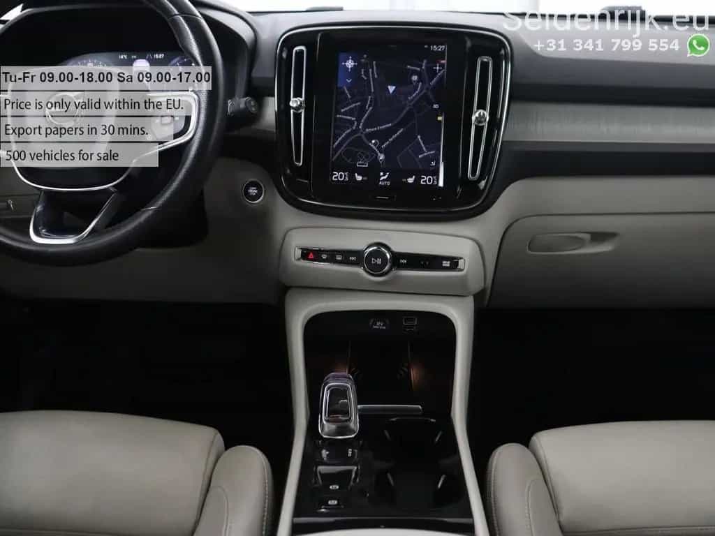 Volvo XC40 2.0 T4 Inscription | panorama dach | Leder 10/2018-photo-8