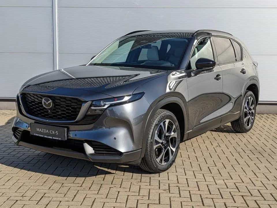 Mazda CX-5 2.5l (141PS) Exclusive Teilleder Schwarz/We 03/2026-photo-1