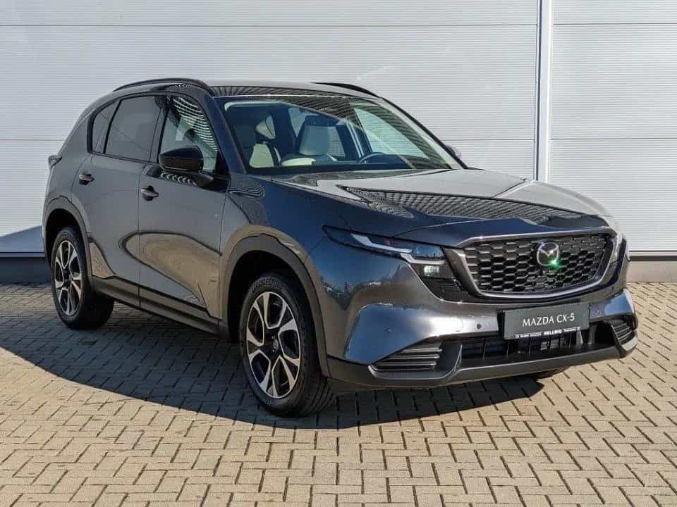 Mazda CX-5 2.5l (141PS) Exclusive Teilleder Schwarz/We 03/2026-photo-6